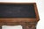 Black Figured Walnut and Leather Top Desk, 1900s For Sale - Image 8 of 11