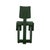 Variable Plus Monochrome Kneeling Chair in Wooden and Green Fabric from Varier For Sale - Image 10 of 12