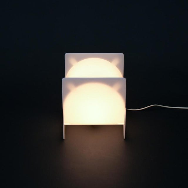 Plastic Acrylic Glass Lamp, 1970s For Sale - Image 7 of 18