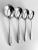 French Provincial 1920's Community Silver Plate"Grosvenor" Pattern Soup Spoons “g” Monogram Set of 4 For Sale - Image 3 of 4