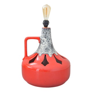 German Fat Lava Floor Lamp, 1960s For Sale