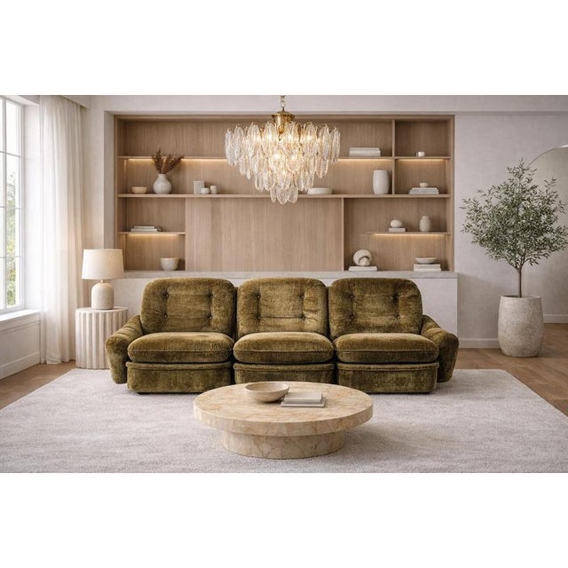 Orchidée Modular Sofa by Michel Cadestin for Airborne, Set of 3 For Sale - Image 12 of 13