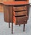 Early 20th C. Martha Washington Walnut and Mahogany Sewing Cabinet Side Table For Sale - Image 4 of 10