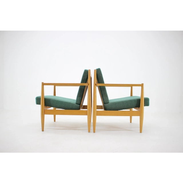 Armchairs from TON, Czechoslovakia, 1960s, Set of 2 For Sale - Image 6 of 11
