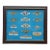 Mid 20th Century Winston Churchill Framed Tobacco Advertising Cigar Band Smoking Ephemera 13" For Sale