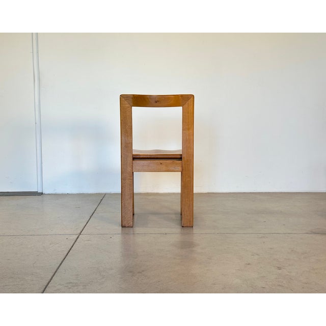 1980s Vintage Oak Dining Chairs, 1980s, Set of 4 For Sale - Image 5 of 16