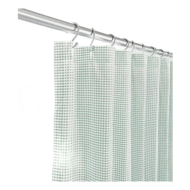 Eastern Accents Gingham Shower Curtain For Sale