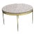 Nicos Zographos Bronze & Granite Side Table For Sale