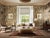 Inky brush mark detail casts subtle shapes and shadows across the ground of this showstopping wide-width wallpaper...