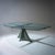 Model Alada Dining Table in Aluminum and Glass by Oscar Tusquets for Casas, Spain, 1980s For Sale - Image 4 of 10