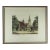 Early 20th Century German Willy Scholtz View of the Burgsplatz in Brunswick Print, Framed For Sale