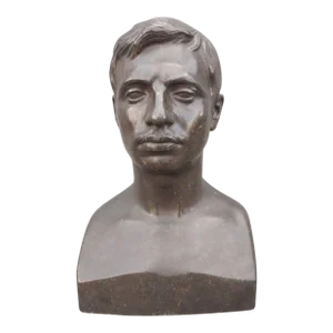 1930s Bernhard Bleeker Bust of a Man