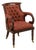 Hancock & Moore Regency Mahogany Upholstered Chair For Sale