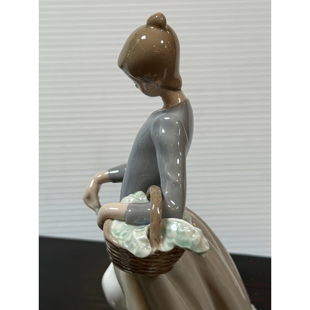 Fulgencio García for Lladró Pacing the Ducks Porcelain Figurine, Signed For Sale - Image 12 of 12