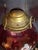 Ruby Red Pair Antique Bohemian Cranberry Cut-to-Clear Kerosene Lamps Marble Base P&a Eagle For Sale - Image 8 of 15