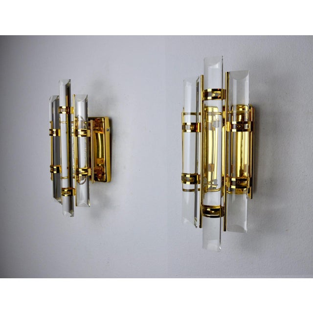 Murano Glass Sconces by Paolo Venini, Italy, 1970s, Set of 2 For Sale - Image 6 of 9