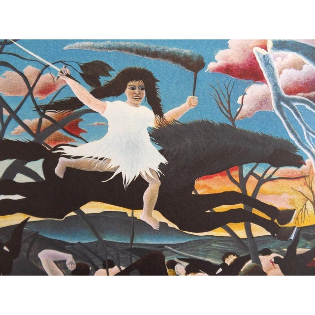 Henri Rousseau, The Customs Officer Rousseau, War, Lithograph For Sale - Image 4 of 7