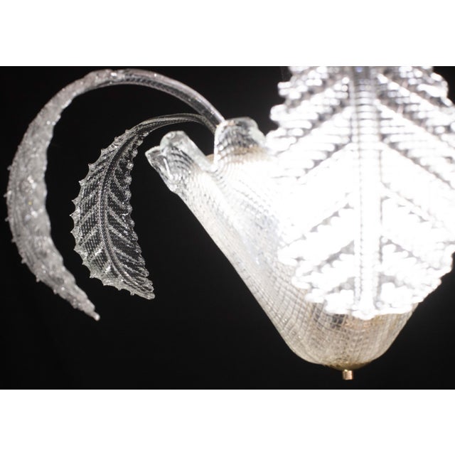 1950s Art Decò, Barovier & Toso Chandelier, Murano Glass, 1950s For Sale - Image 5 of 12