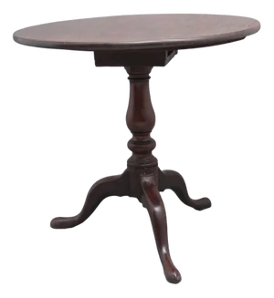 18th Century Mahogany Tripod Table