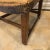 Circa 1780-1820. English Country Mahogany Ribbon Back Side Chair. Deconstructed In The Restoration Hardware Style. Burlap...