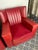 Antique Art Deco Red Club Chairs, 1930s, Set of 2 For Sale - Image 16 of 18