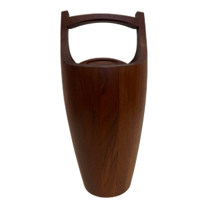 Vintage Danish Modern Dansk Teak Ice Bucket by Jens H. Quistgaard