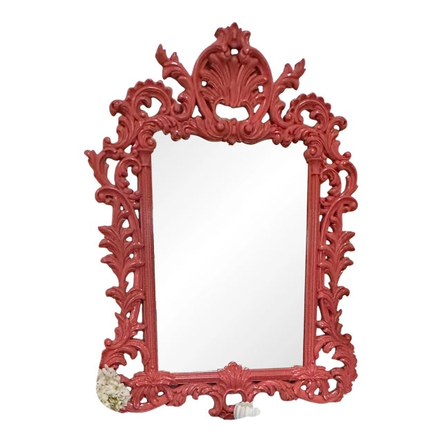 Rococo Revival Style Mirror For Sale