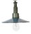 Industrial Blue Enamel Military Pendant Lamp with Cast Aluminium Top, 1960s For Sale