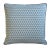A custom-tailored designer pillow by Mike Seratt of The Prized Pig in designer Romo Fabric's jacquard weave fabric called...