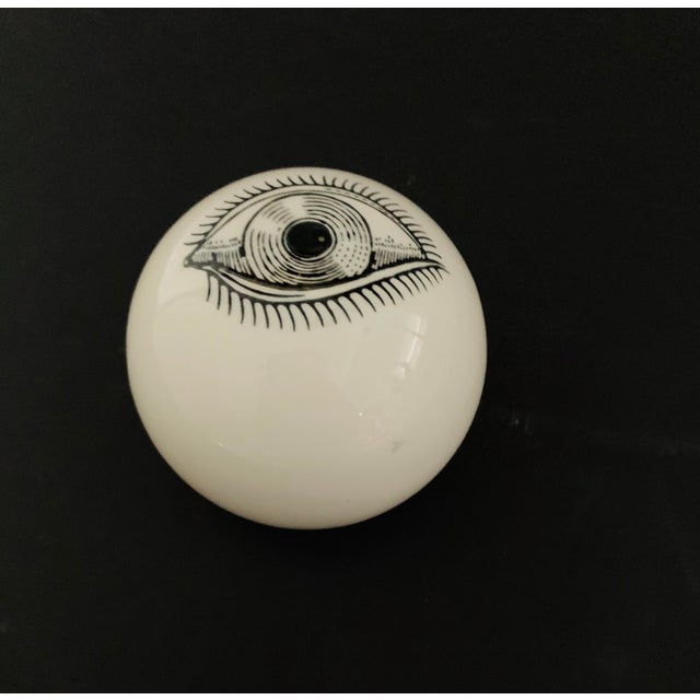 1960s Piero Fornasetti Surrealist Ceramic Eye Eyeball Paperweight Chairish