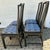 Raymond Sobota Set of 4 Vintage Century Furniture “Chin Hua” Dining Chairs Design by Raymond Sobota For Sale - Image 4 of 11