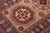 Shabby Chic Southwestern Kazak Peach/Light Blue Wool Runner Rug- 2'10''x9'8'' For Sale - Image 3 of 10