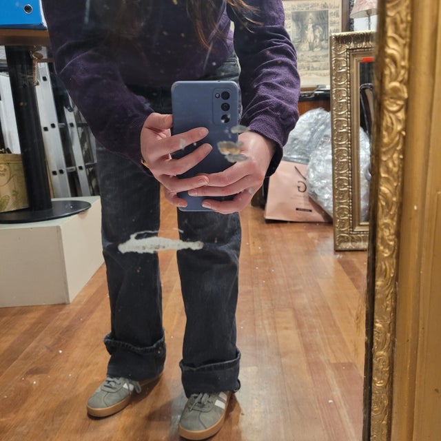 19th Century Isabeline Wall Mirror in Gilded Wood, Spain, 1890s For Sale - Image 4 of 18