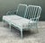 Vintage Cast Aluminum “Calcutta” Love Seat After Brown Jordan For Sale - Image 10 of 12