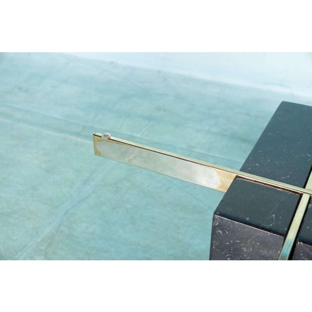 Glass coffee table by Artedi – Italian design 1970s Unique in our collection: this impressively designed coffee table from...