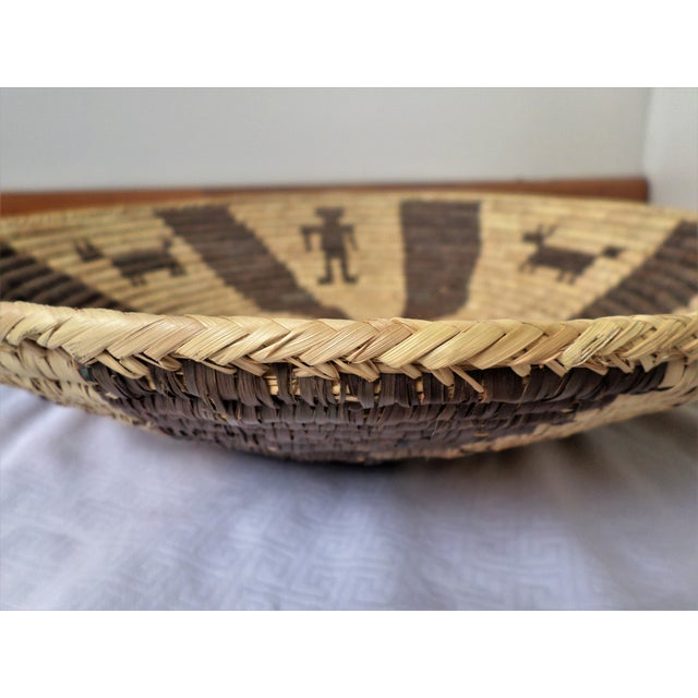 Indian Native American Kumeyaay Mission Tribal Basket Chairish