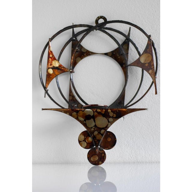 Brutalist Wall Decoration by Henrik Horst, 1970s For Sale - Image 6 of 12