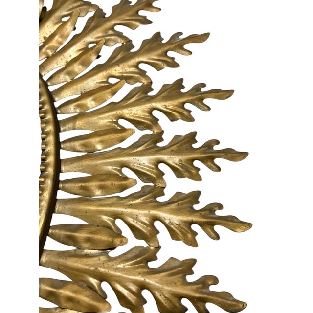 Italian Sun Mirror, 1950s For Sale - Image 4 of 9