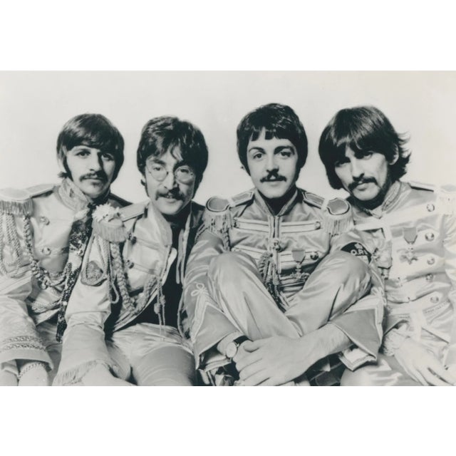 1960s The Beatles, 1967, Black and White Photograph For Sale - Image 5 of 5