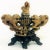 Vintage Carved Chinese Soapstone Incense Burner With Three Foo Dogs For Sale - Image 13 of 13