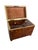 Wood Faux Tortoiseshell Tea Caddy, England Circa 1820 For Sale - Image 7 of 11