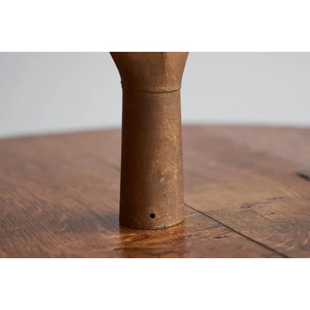 Gold Antique Gold Painted Finials, 19th Century, Set of 2 For Sale - Image 8 of 11