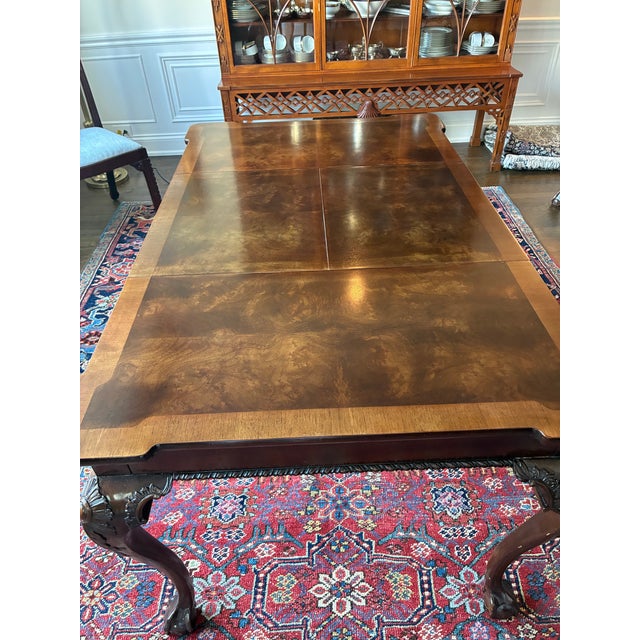 1980s Henredon Chippendale Game Table For Sale - Image 10 of 15