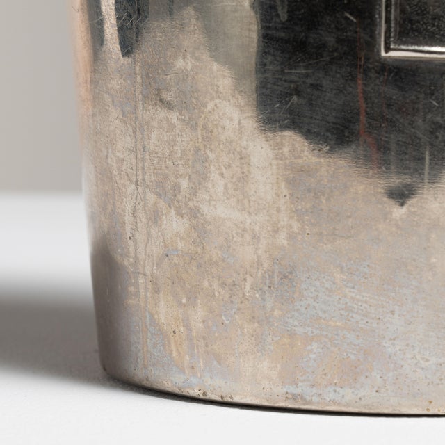 Mid 20th Century France Silver Ice Bucket For Sale - Image 12 of 15