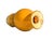 English Mocha Dipped Ware Pepper Pot, Ochre Slip, Herringbone Band, Regency Circa 1810 This English dipped-ware pepper...