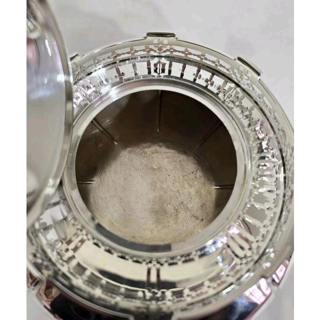 Antique English Sterling Silver Teapot, Sheffield, 1912 For Sale - Image 12 of 17