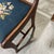 Wood 1970s Wooden Mid Century Modern Carved Needlepoint Chair For Sale - Image 7 of 7
