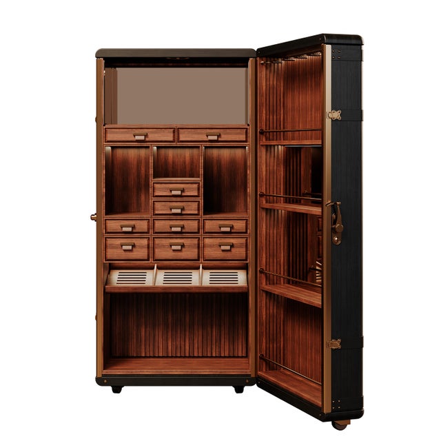 Bowmore Bar Cabinet by Wood Tailors Club For Sale - Image 4 of 18