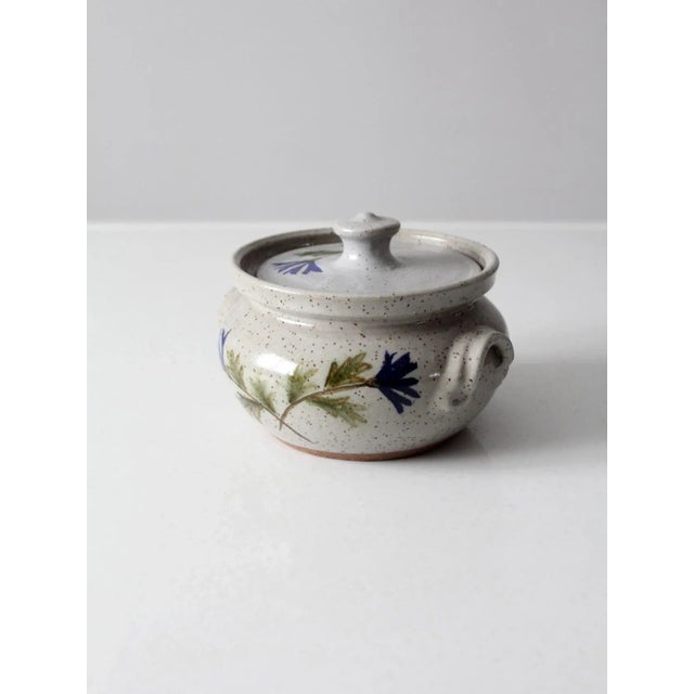 A 1983 Dover Studio pottery tureen from the inaugural year of the studio’s production. The covered form is finished in a...