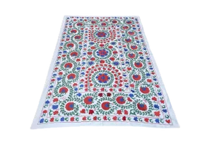 Suzani Handmade Floral Table Cover